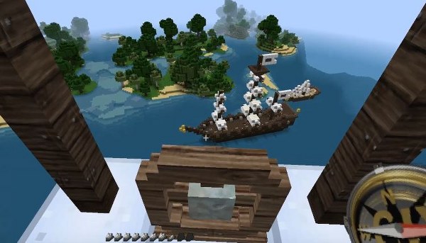 Download the mod on the ships for Minecraft 1.12.2