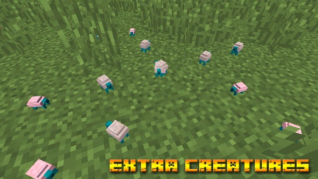 Mod Extra Creatures on Minecraft 1.12.2