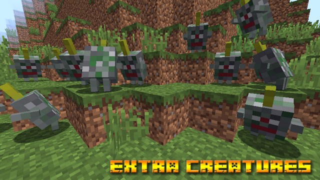 Mod Extra Creatures on Minecraft 1.12.2