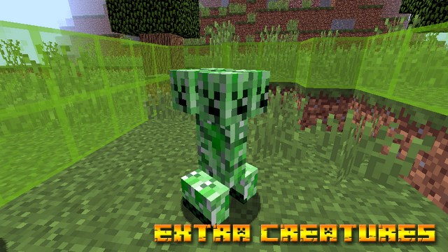 Mod Extra Creatures on Minecraft 1.12.2