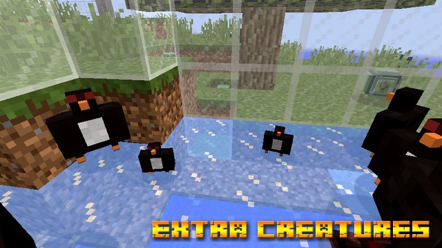 Mod Extra Creatures on Minecraft 1.12.2