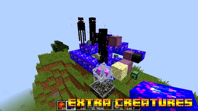 Mod Extra Creatures on Minecraft 1.12.2