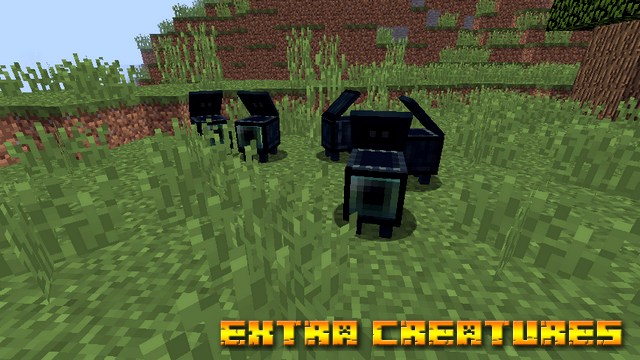 Mod Extra Creatures on Minecraft 1.12.2