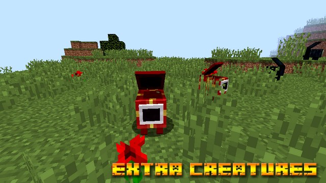 Mod Extra Creatures on Minecraft 1.12.2
