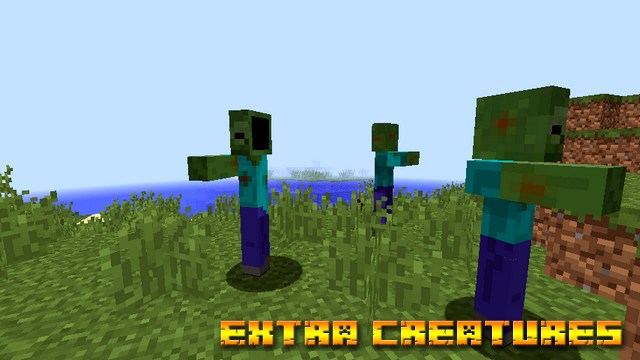 Mod Extra Creatures on Minecraft 1.12.2