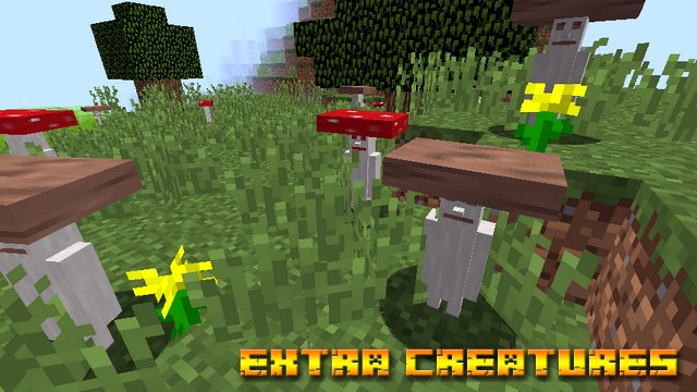 Mod Extra Creatures on Minecraft 1.12.2