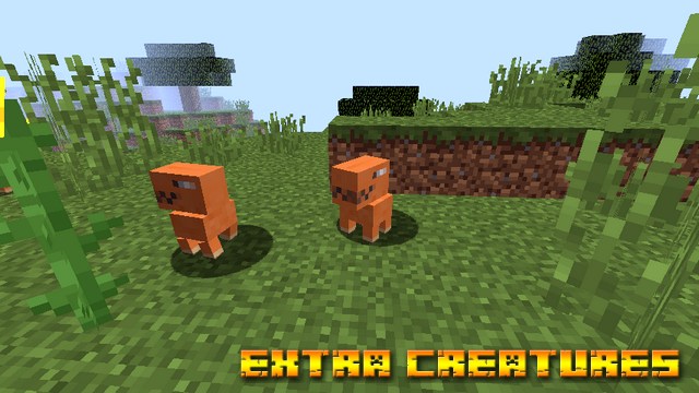 Mod Extra Creatures on Minecraft 1.12.2