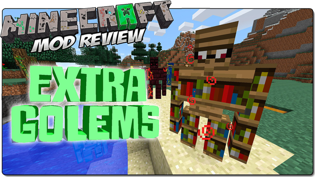 Extra Golems mod for Minecraft 1.12.2