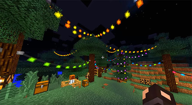 Download mod on Minecraft 1.12.2 for the New Year holidays