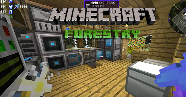 Forestry mod on Minecraft 1.12.2