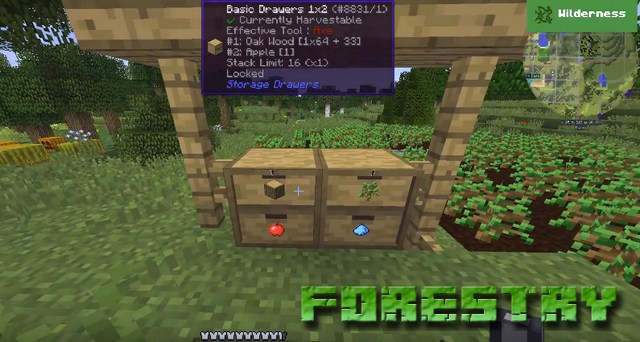 Forestry mod on Minecraft 1.12.2