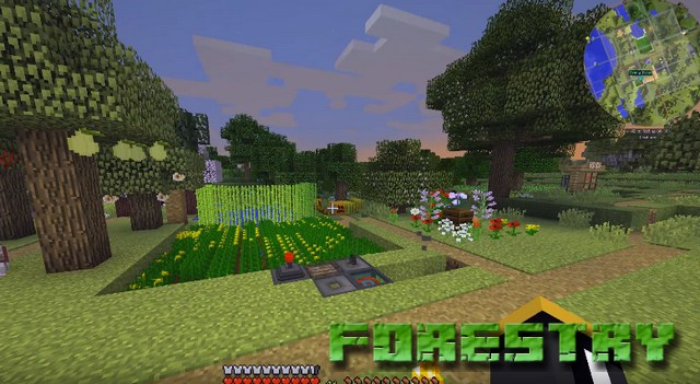 Forestry mod on Minecraft 1.12.2