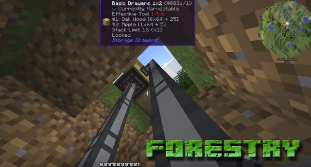 Forestry mod on Minecraft 1.12.2