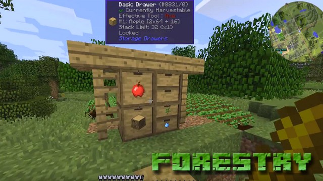 Forestry mod on Minecraft 1.12.2