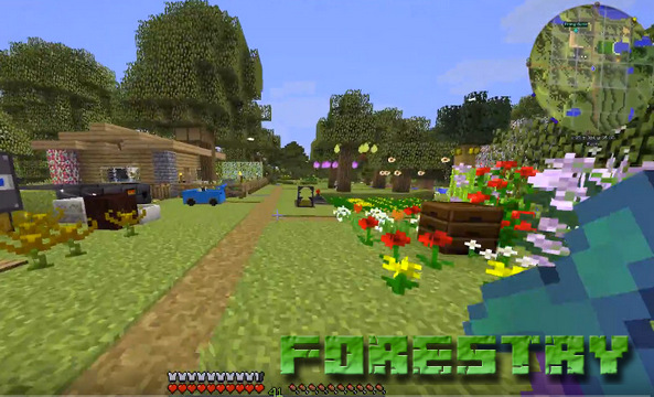 Forestry mod on Minecraft 1.12.2