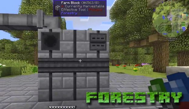 Forestry mod on Minecraft 1.12.2