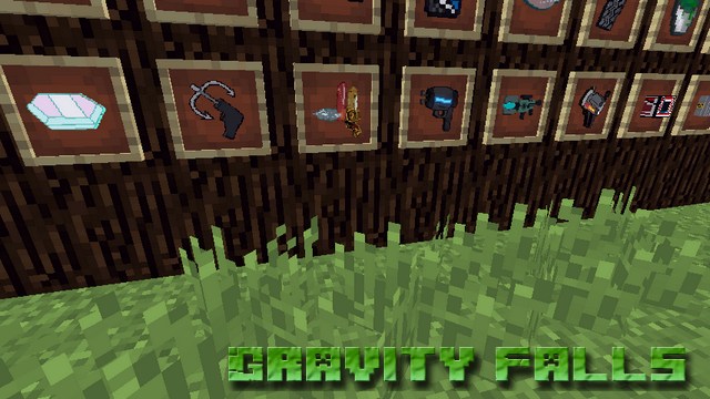 Download mod Gravity Falls on Minecraft 1.12.2