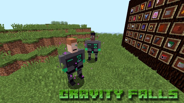 Download mod Gravity Falls on Minecraft 1.12.2