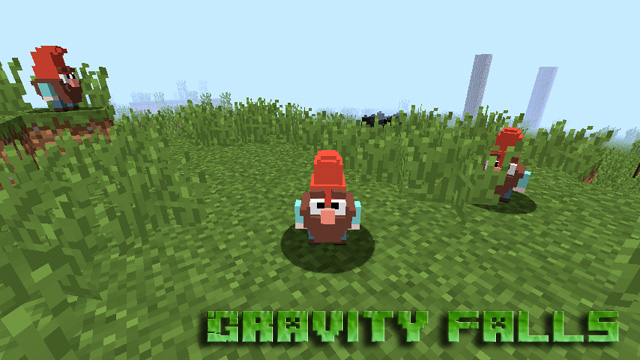 Download mod Gravity Falls on Minecraft 1.12.2