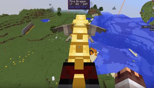 Download the mod on dragons for Minecraft 1.12.2