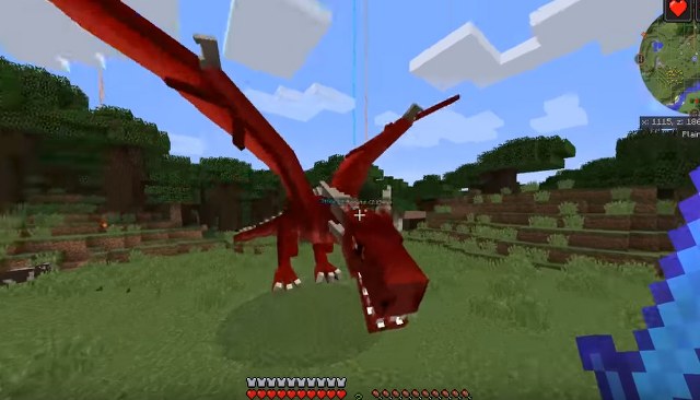 Download the mod on dragons for Minecraft 1.12.2