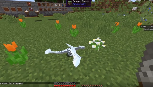 Download the mod on dragons for Minecraft 1.12.2