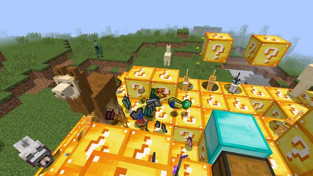 Mod Lucky block on Minecraft 1.12.2 Free Download