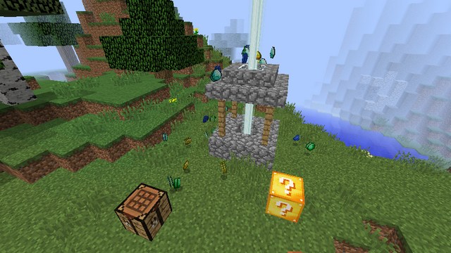 Mod Lucky block on Minecraft 1.12.2 Free Download
