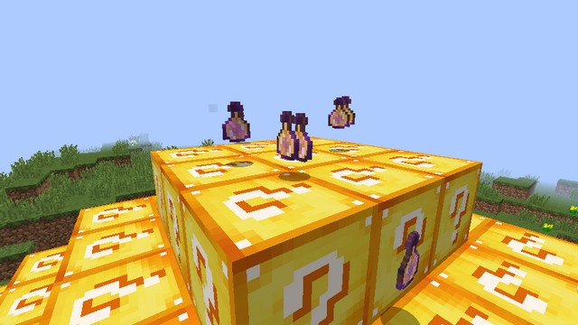 Mod Lucky block on Minecraft 1.12.2 Free Download