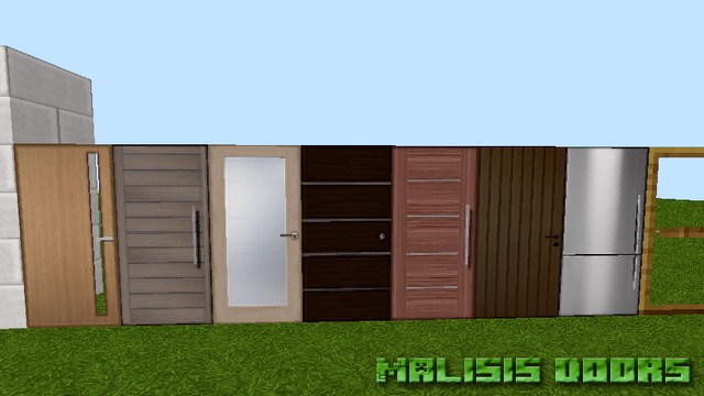 Mod Malisis Doors on Minecraft 1.12.2