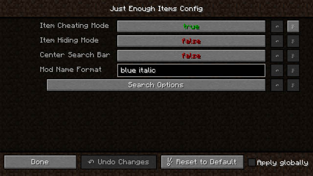 Download mod NEI - Not Enough Items for Minecraft 1.12..2