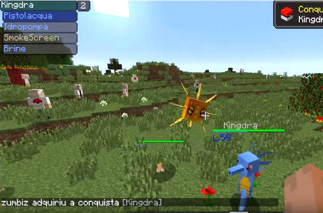 Pokemon mod for Minecraft 1.12.2 - Pokecube Revival