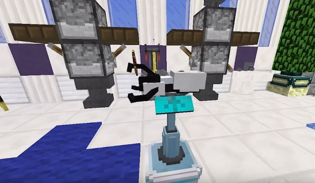 Download the mod on weapons and portals for Minecraft 1.12.2