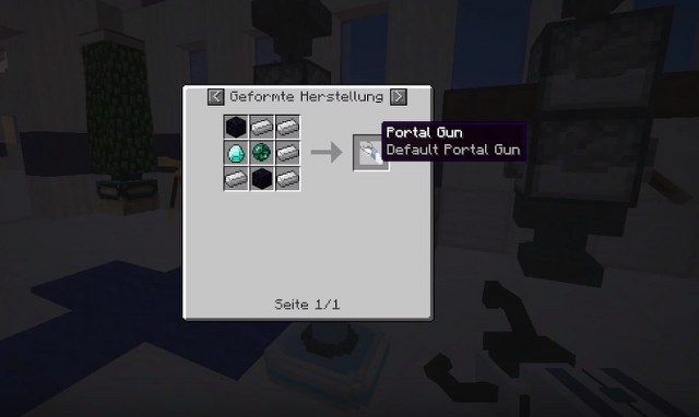Download the mod on weapons and portals for Minecraft 1.12.2