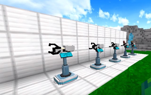 Download the mod on weapons and portals for Minecraft 1.12.2