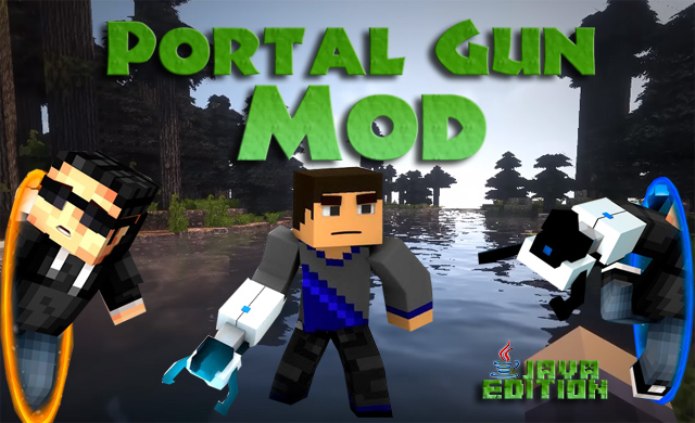 Download the mod on weapons and portals for Minecraft 1.12.2