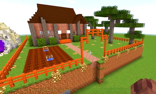 Mod to build a house on Minecraft 1.12.2