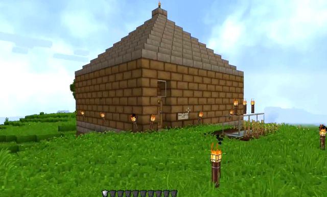 Mod to build a house on Minecraft 1.12.2