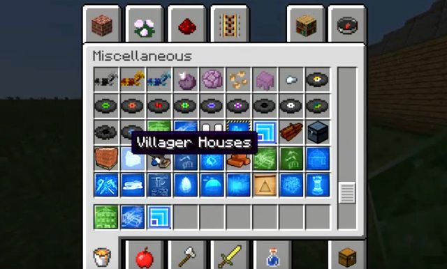 Mod to build a house on Minecraft 1.12.2