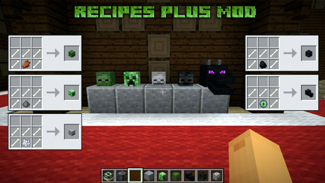 Download mod for recipes for Minecraft 1.12.2