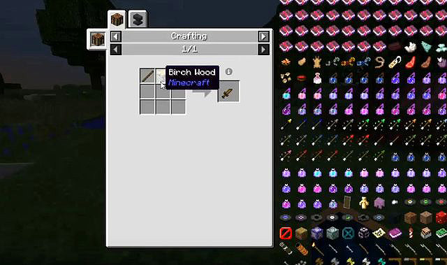 Mod for weapons Reforged for Minecraft 1.12.2