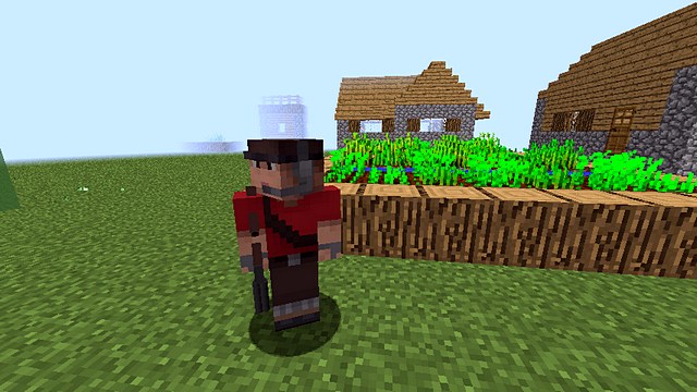Team Fortress 2 mod for weapons for Minecraft 1.12.2
