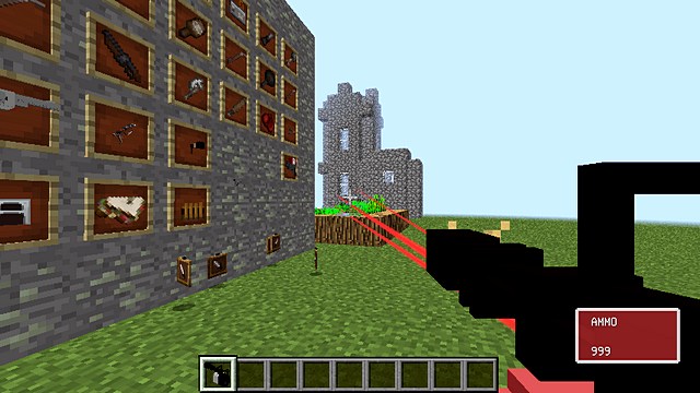 Team Fortress 2 mod for weapons for Minecraft 1.12.2
