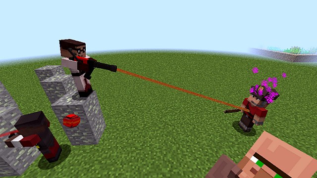 Team Fortress 2 mod for weapons for Minecraft 1.12.2
