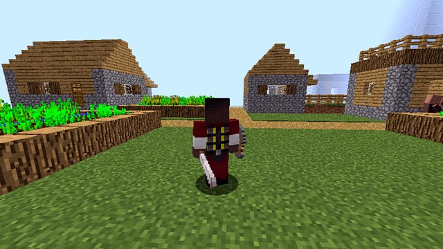 Team Fortress 2 mod for weapons for Minecraft 1.12.2