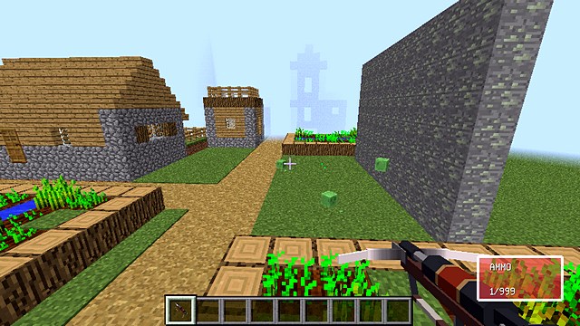 Team Fortress 2 mod for weapons for Minecraft 1.12.2