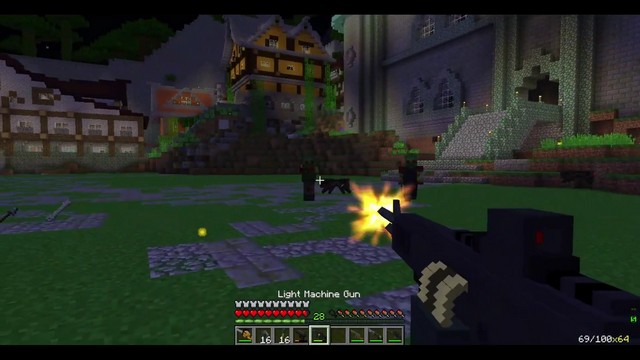 Weapon TechGuns mod for Minecraft 1.12.2