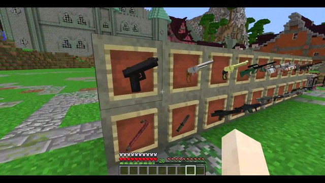 Weapon TechGuns mod for Minecraft 1.12.2