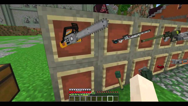 Weapon TechGuns mod for Minecraft 1.12.2