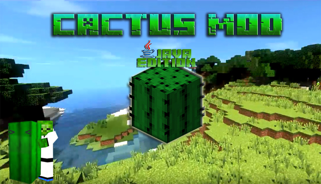 Download cactus mod for Minecraft 1.12.2